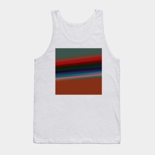 RED BLUE GREEN TEXTURE ART Tank Top